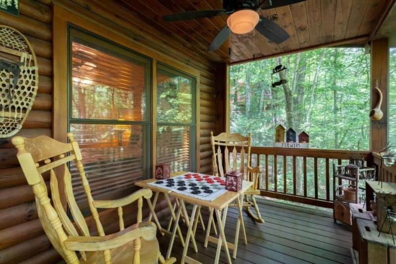 Mountain Spirit Cabin - Fireplace And Hot Tub Villa Blue Ridge Exterior photo