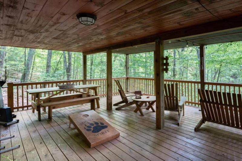 Mountain Spirit Cabin - Fireplace And Hot Tub Villa Blue Ridge Exterior photo